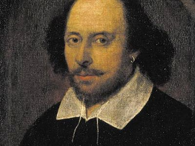 portrait of William Shakespeare